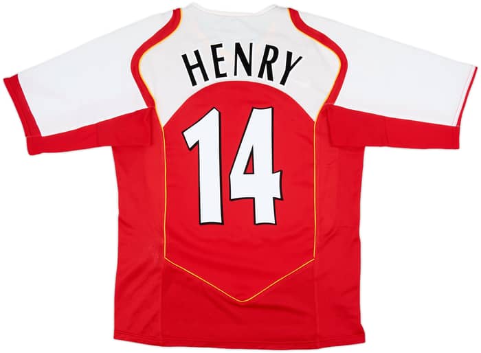 2004-05 Arsenal Home Shirt Henry #14 - 10/10 - (M)