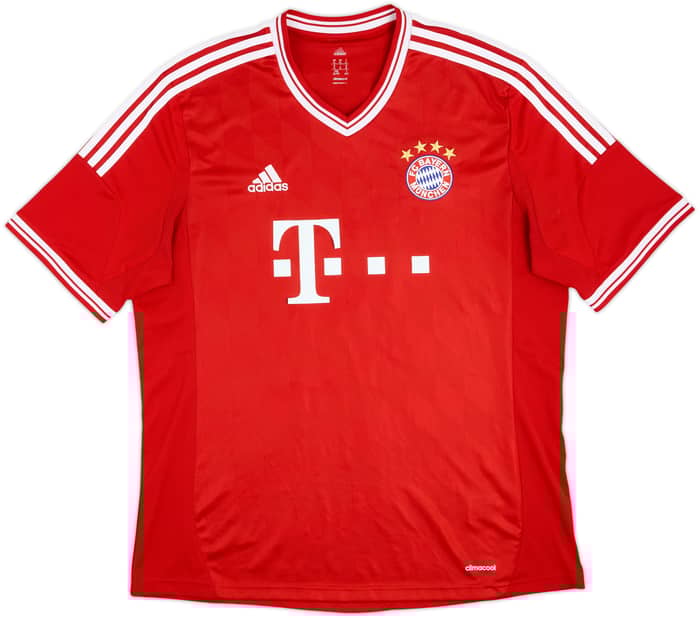 2013-14 Bayern Munich Home Shirt Thiago #6 - 5/10 - (XL)