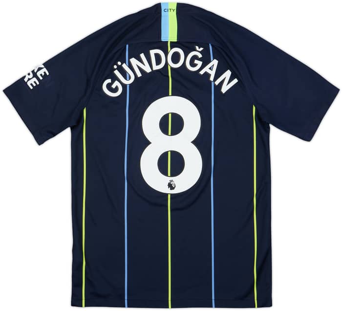 2018-19 Manchester City Away Shirt Gundogan #8 - 5/10 - (S)