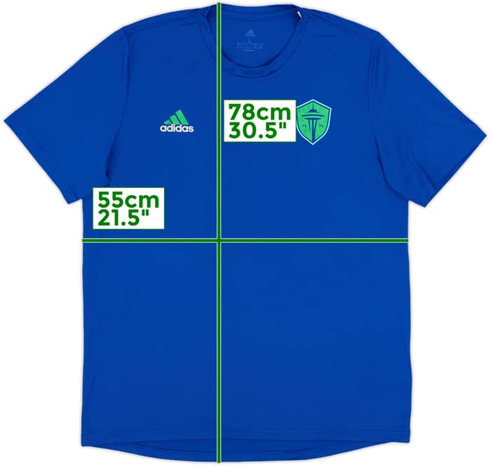 2024 Seattle Sounders adidas Training Shirt - 6/10 - (L)