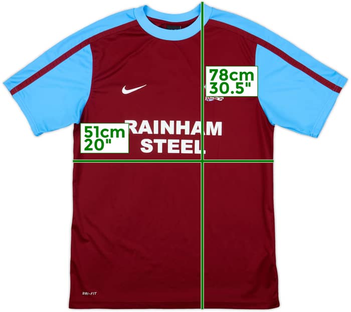 2010-11 Scunthorpe Home Shirt - 5/10 - (M)