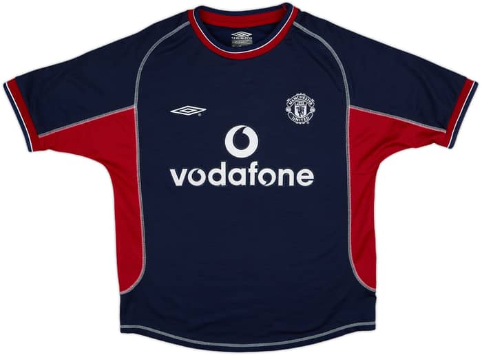 2000-01 Manchester United Third Shirt Beckham #7 - 8/10 - (XS)