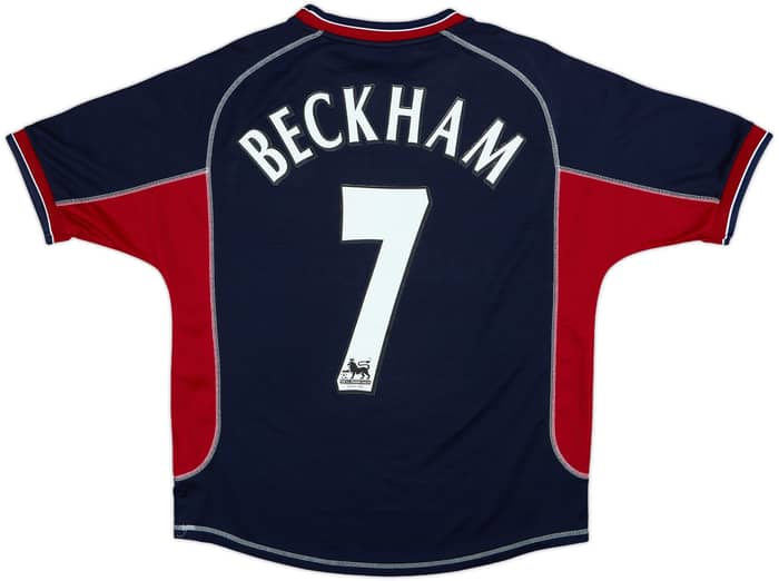 2000-01 Manchester United Third Shirt Beckham #7 - 8/10 - (XS)