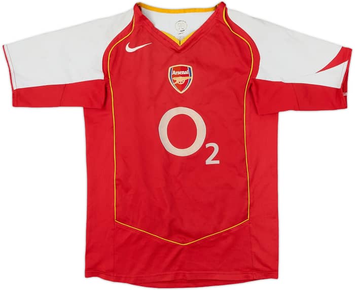 2004-05 Arsenal Home Shirt Henry #14 - 5/10 - (L.Boys)