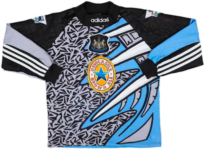 1995-96 Newcastle GK Shirt Hislop #15 - 7/10 - (L.Boys)