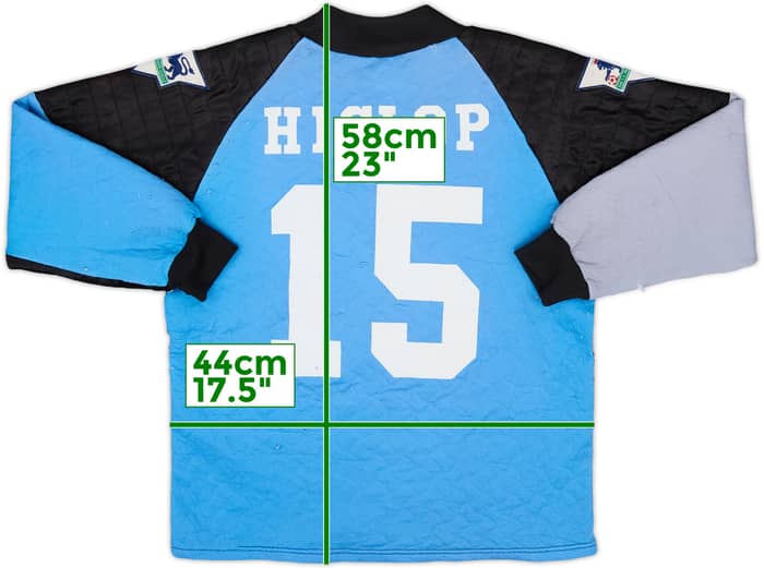 1995-96 Newcastle GK Shirt Hislop #15 - 7/10 - (L.Boys)