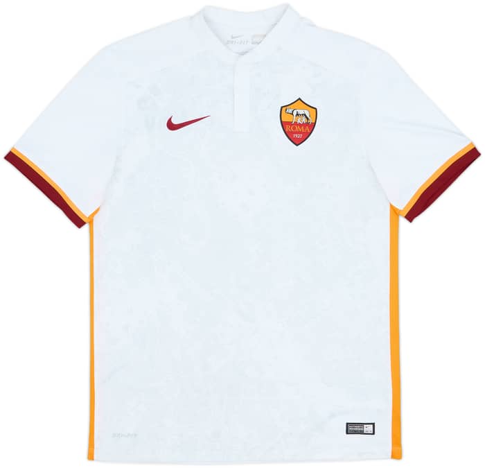 2015-16 Roma Away Shirt Totti #10 - 10/10 - (M)