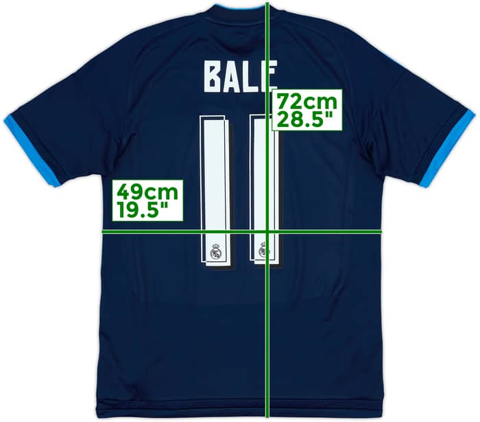 2015-16 Real Madrid Third Shirt Bale #11 - 6/10 - (S)