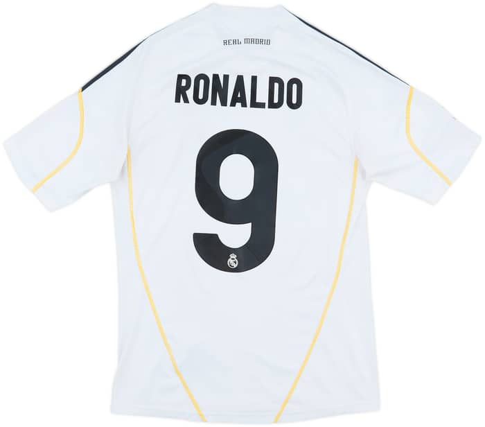 2009-10 Real Madrid Home Shirt Ronaldo #9 - 5/10 - (M)