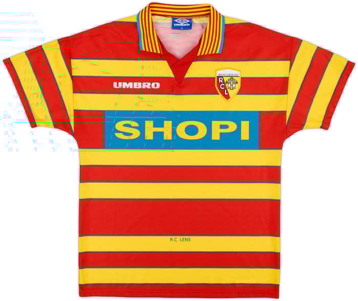 1996-97 Lens Home Shirt - 8/10 - (M)