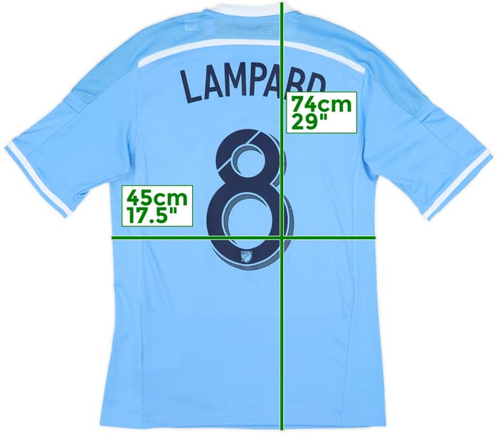 2015-16 New York City Home Shirt Lampard #8 - 8/10 - (S)