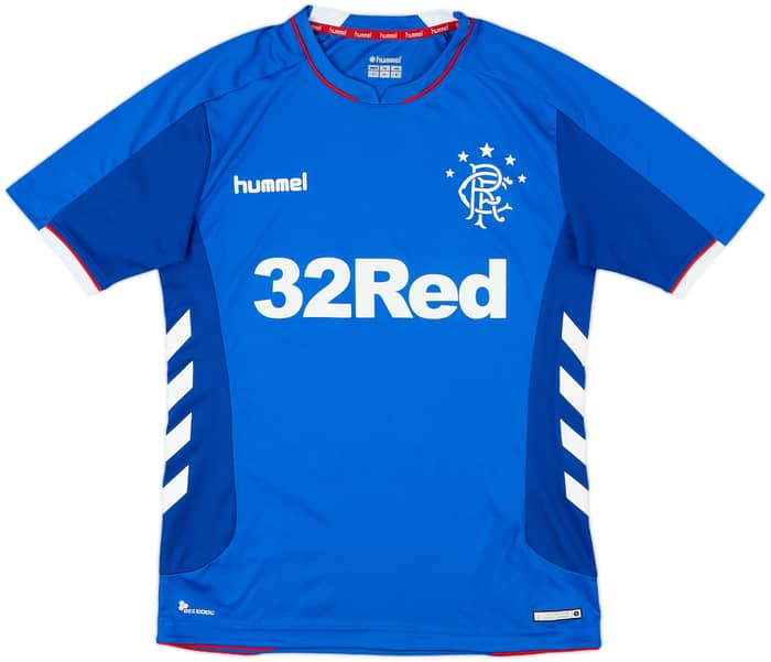 2018-19 Rangers Home Shirt - 8/10 - (S)