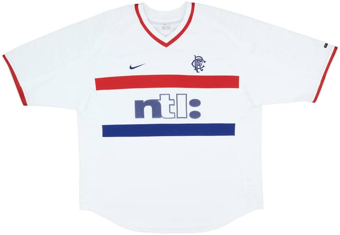 2000-01 Rangers Away Shirt - 8/10 - (XL)