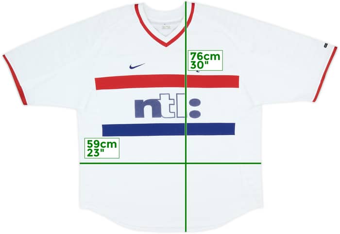 2000-01 Rangers Away Shirt - 8/10 - (XL)