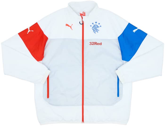 2014-15 Rangers Puma Track Jacket - 9/10 - (XXL)
