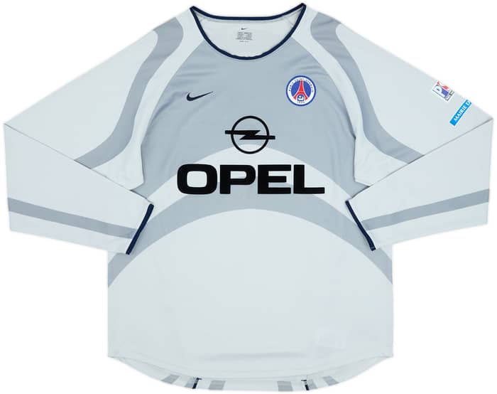 2001-02 Paris Saint-Germain Away L/S Shirt Ronaldinho #21 - 10/10 - (M)