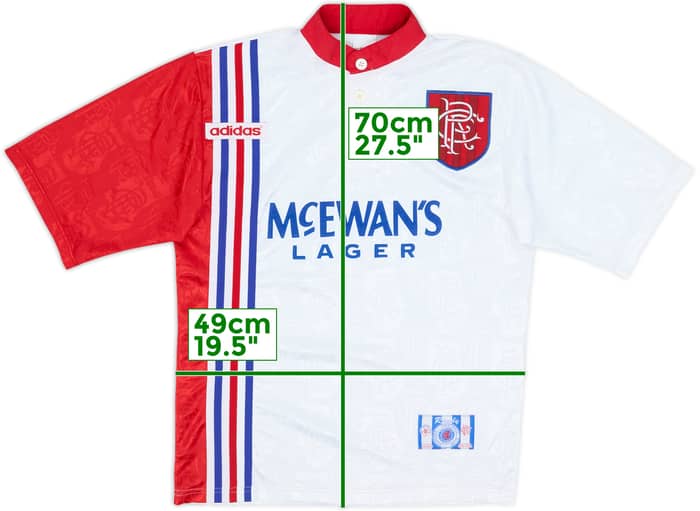 1996-97 Rangers Away Shirt - 8/10 - (S)