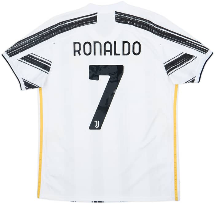 2020-21 Juventus Home Shirt Ronaldo #7 - 7/10 - (L)