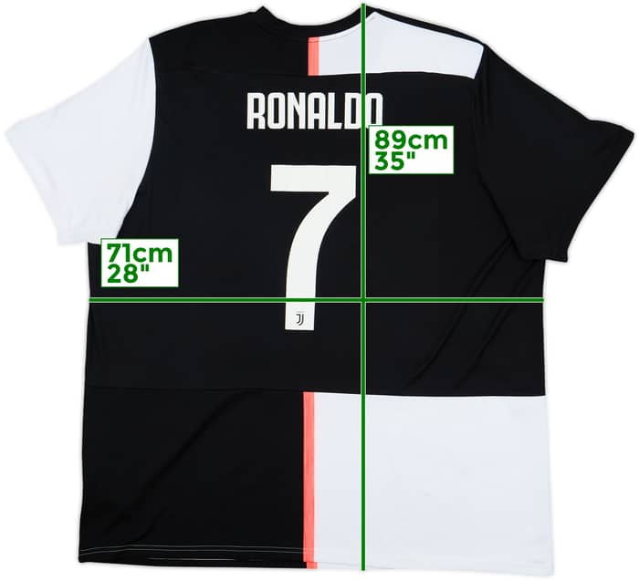 2019-20 Juventus Home Shirt Ronaldo #7 - 6/10 - (3XL)