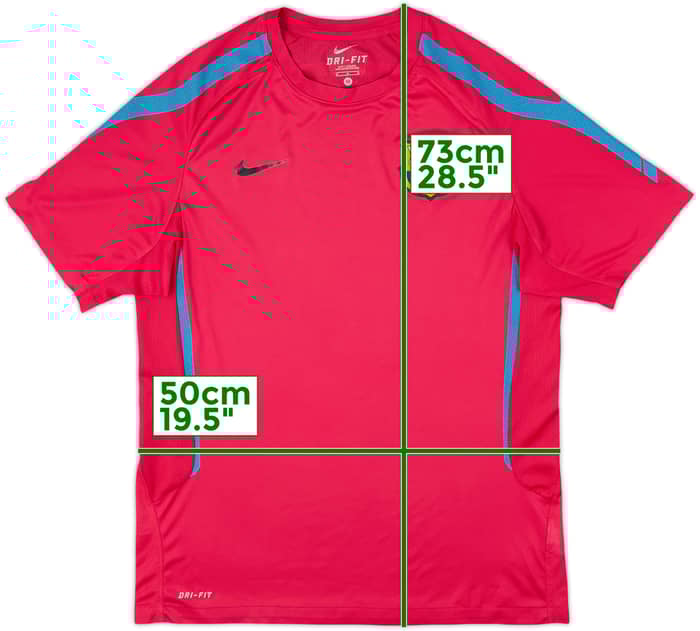 2010-11 Barcelona Nike Training Shirt - 8/10 - (M)