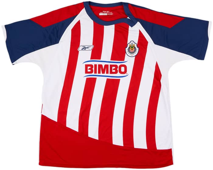 2007-08 Chivas Guadalajara Home Shirt - 9/10 - (XL)