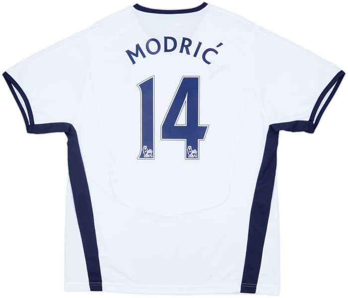 2008-09 Tottenham Home Shirt Modric #14 - 10/10 - (XL)