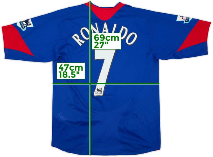 2006-08 Manchester United Third Shirt Ronaldo #7 - 8/10 - (S)