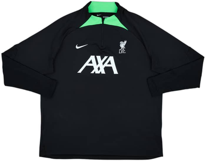 2023-24 Liverpool Nike 1/4 Zip Drill Top - 9/10 - (XXL)