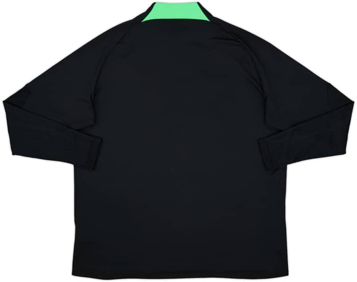 2023-24 Liverpool Nike 1/4 Zip Drill Top - 9/10 - (XXL)