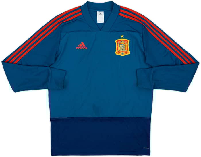 2017-18 Spain adidas Drill top - 5/10 - (M)