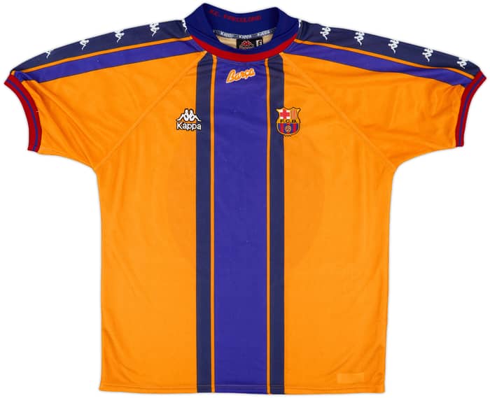 1997-98 Barcelona Away Shirt - 8/10 - (L)