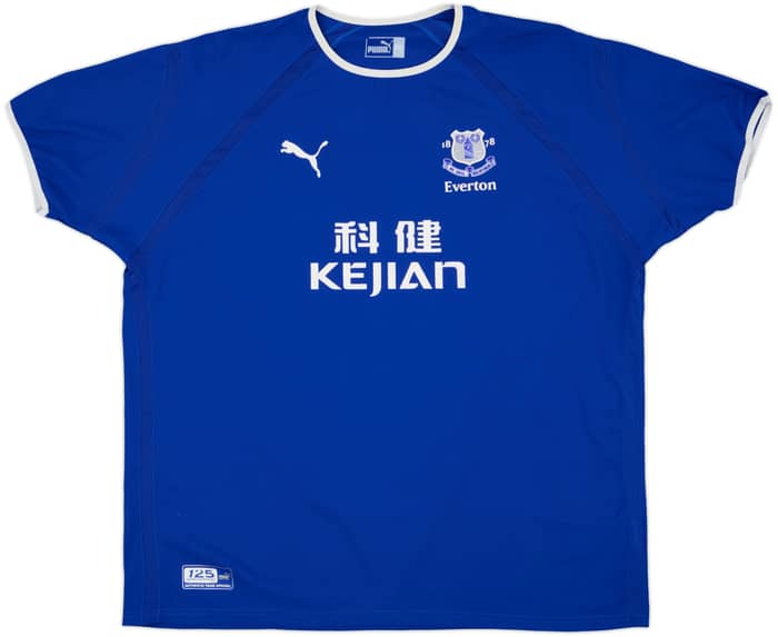2003-04 Everton Home Shirt Rooney #18 - 10/10 - (XXL)