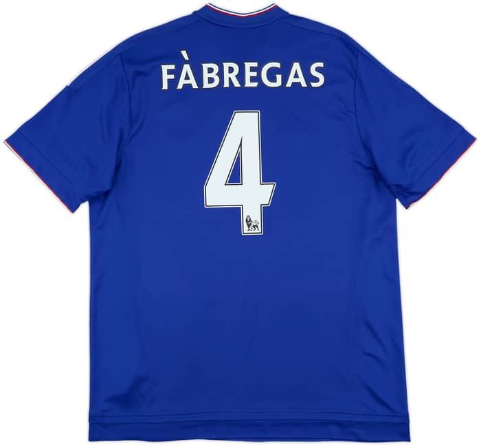 2015-16 Chelsea Home Shirt Fabregas #4 - 8/10 - (XL)