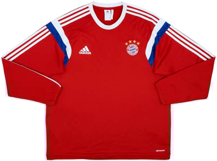 2014-15 Bayern Munich adidas Sweat Top - 6/10 - (XL)
