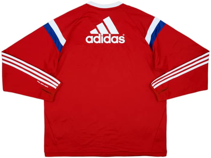 2014-15 Bayern Munich adidas Sweat Top - 6/10 - (XL)