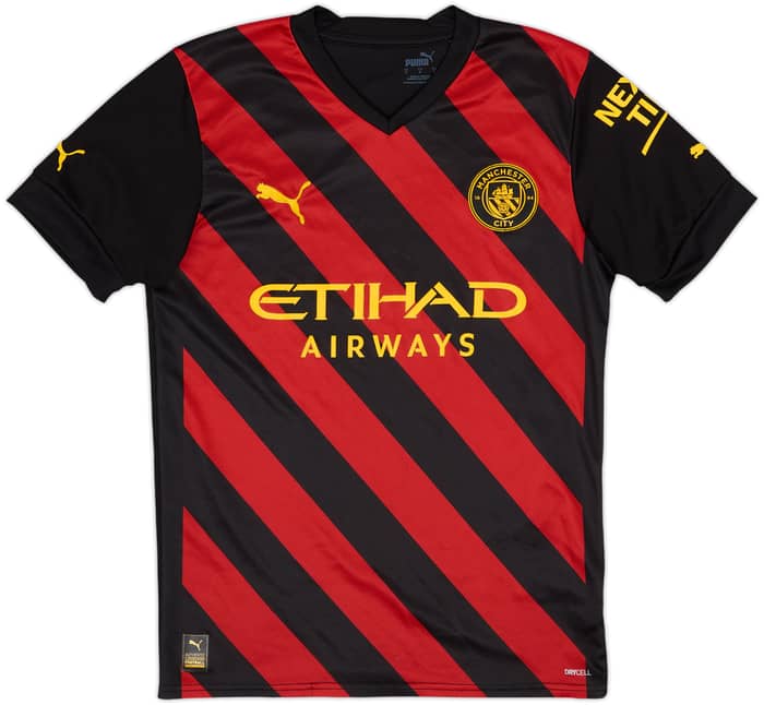 2022-23 Manchester City Away Shirt Haaland #9 - 10/10 - (S)