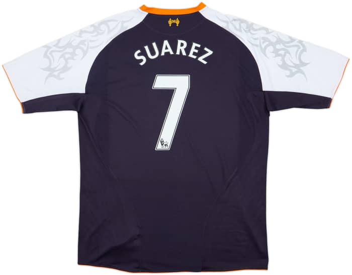 2012-13 Liverpool Third Shirt Suarez #7 - 7/10 - (XXL)
