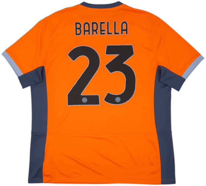 2023-24 Inter Milan Third Shirt Barella #23 - 10/10 - (XL)