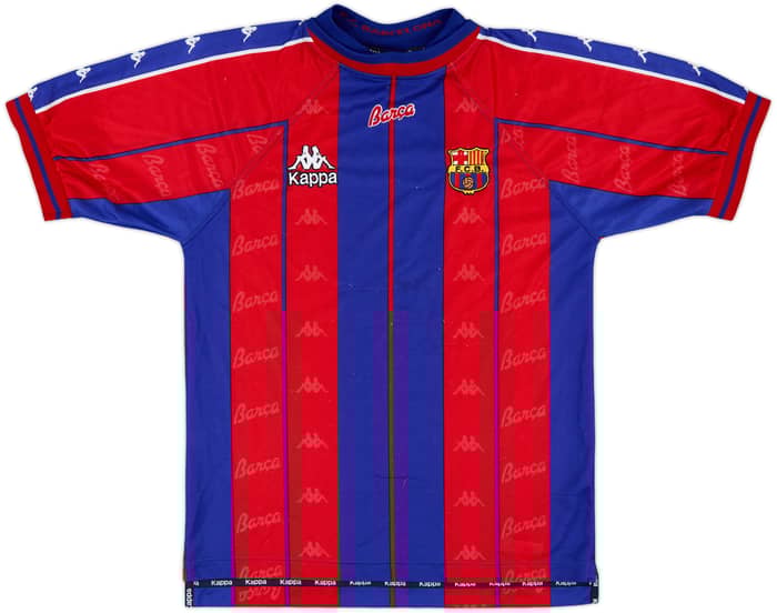 1997-98 Barcelona Home Shirt - 6/10 - (M)