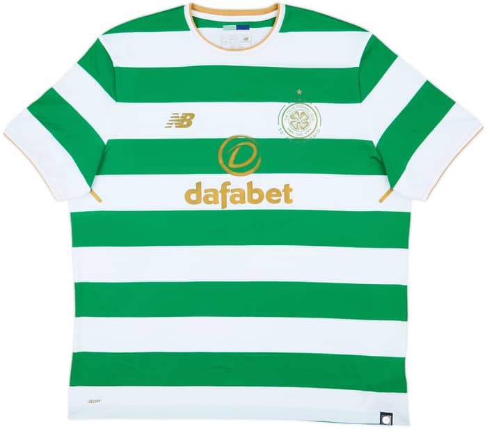 2017-18 Celtic 'Lisbon Lions 50th Anniversary' Home Shirt - 5/10 - (XXL)