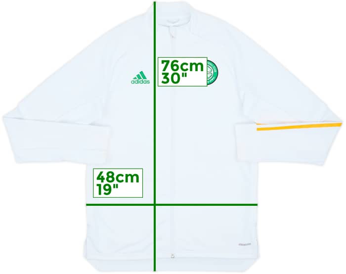 2020-21 Celtic adidas Track Jacket - 5/10 - (M)