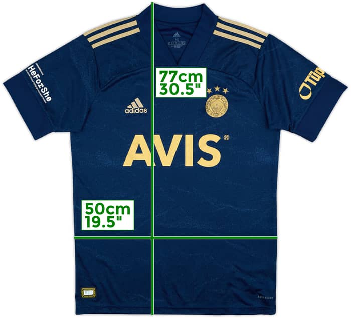 2020-21 Fenerbahce Third Shirt - 8/10 - (M)