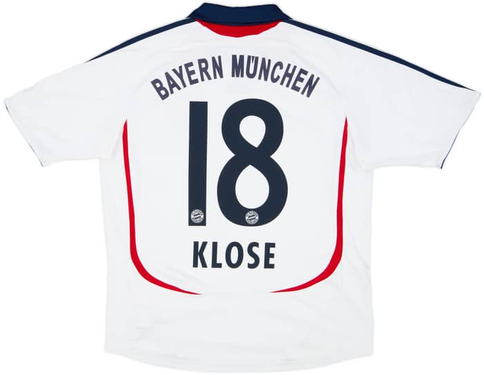 2006-07 Bayern Munich Away Shirt Klose #18 - 8/10 - (XL.Boys)
