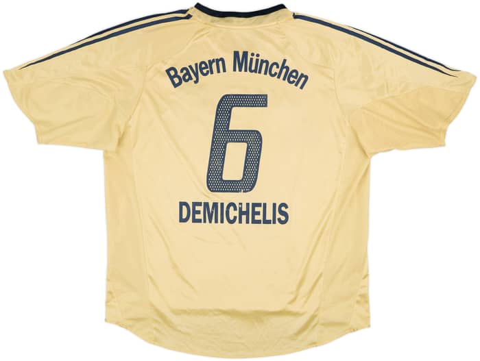 2004-05 Bayern Munich Away Shirt Demichelis #6 - 7/10 - (XL)