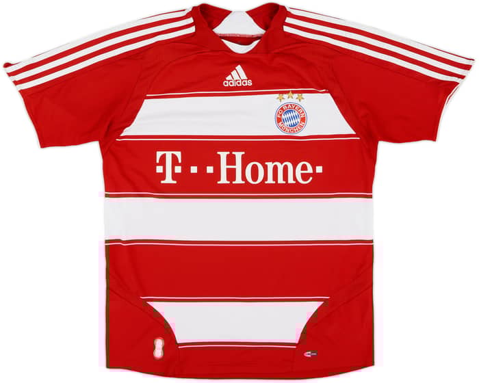 2007-08 Bayern Munich Home Shirt - 7/10 - (XL.Boys)