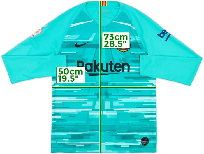 2019-20 Barcelona GK Shirt - 10/10 - (M)