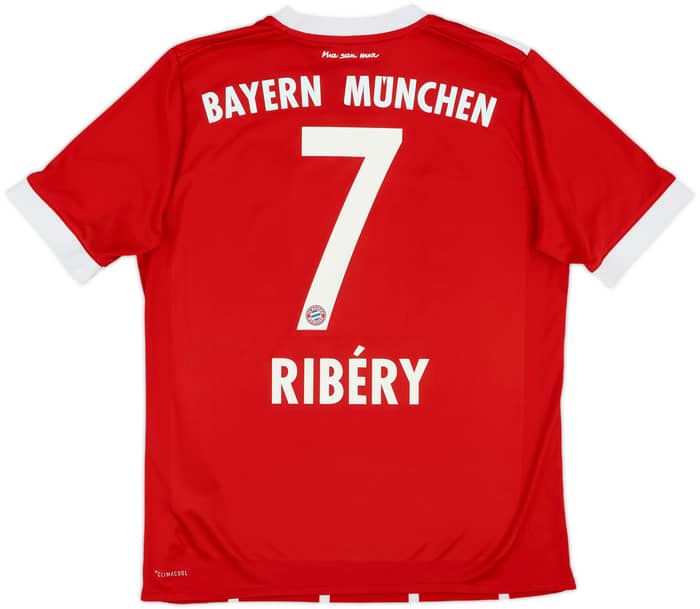 2017-18 Bayern Munich Home Shirt Ribery #7 - 6/10 - (XL.Boys)