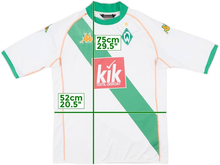 2004-05 Werder Bremen Away Shirt - 7/10 - (XL)