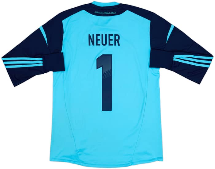 2012-13 Germany GK Shirt Neuer #1 - 6/10 - (XL.Boys)