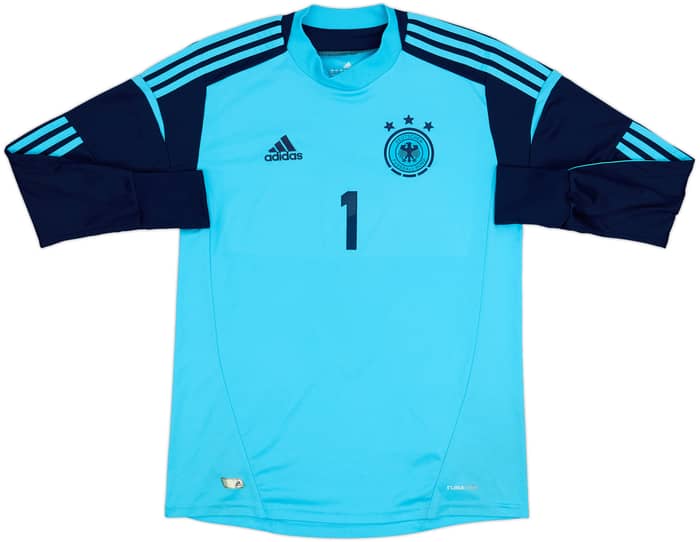 2012-13 Germany GK Shirt Neuer #1 - 6/10 - (XL.Boys)